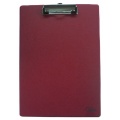 Forpus Klemmbrett Schreibplatte A4 stabil PVC-Folie rot Bild 1
