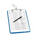 Herlitz Klemmbrett A4 PS easyorga Apfel opak Bild 1