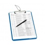 Herlitz Klemmbrett A4 PS easyorga Apfel opak Bild 1