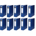 5 Star 10 Ordner Blau Kunststoff 8cm Bild 1