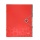 Leitz Ordnungsmappe Bebop A4, Pp, Rot, Mit Gummizug Bild 1