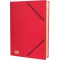 RNK-Verlag Ordnungsmappe mit Gummizug rot Bild 1
