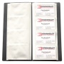 HFP Visitenkartenbuch fr 240 Karten schwarz Bild 1