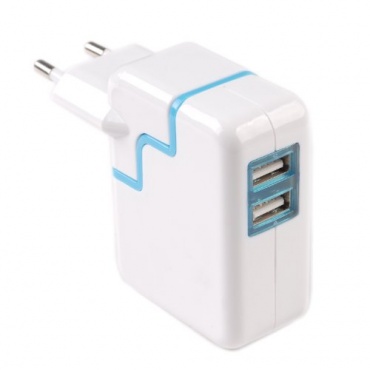 USB 2 Port Netzgert fr alle Smartphone, Handy, Tablet PC von Tinxi Bild 1