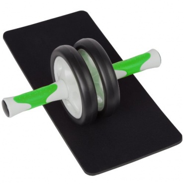 Bauchtrainer AB Roller inkl. Knieauflage und Trainingsanleitung von Ultrasport Bild 1