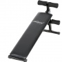 Bauchtrainer Sit-up Bank klappbar inkl. gepolsterte Beinfixierung von Physionics Bild 1