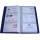 HFP Visitenkartenbuch fr 120 Karten blau Bild 1