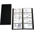 Staples Visitenkartenalbum f.96 Karten schwarz Bild 1