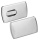 emall supply Visitenkarten Box Spender Etui Matt aus Edelstahl Bild 2