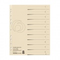 Herlitz 10840205 Trennblatt A4 chamois Bild 1