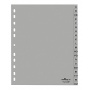 Durable Ordnerregister DIN A4, A-Z, grau, 1 Stck Bild 1