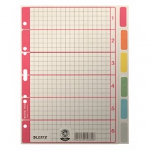 Esselte Leitz Kartonregister Blanko, A5 Bild 1