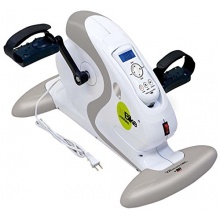 Beintrainer, Bewegungstrainer Minibike mit Motor, Wei, YFAX611 von Tecnovita Bild 1
