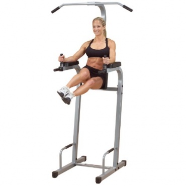 Powerline PVKC 83 Kniehebe und Dipstation mit Klimmzugstange von Body Solid Bild 1