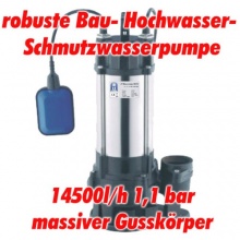 AT- Baupumpe-550W Tauchpumpe Bild 1