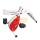 Fitnessbike / Heimtrainer, Rot von KOOLOOK Bild 2