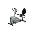Liegeheimtrainer Fitnessbike HS-67R AXUM silber-grau von Hop-Sport Bild 1