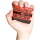 Fingertrainer Gripmaster medium, Red Handtrainer von ProHands Bild 2