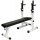 Schrgbank / Hantelbank / Bauch Bank inkl. Dips-Barren BCA-26 von Bad Company Bild 1