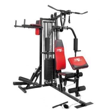Fitness-Station Profi Center de Luxe, mit Hantelbank, Schwarz von Christopeit Bild 1
