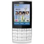 Nokia X3-02 Block Handy, 2.4 Zoll Touch&Type Display, 5 MP Kamera white silver Bild 1