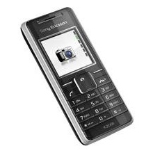Sony Ericsson K200i Metallic Black Block Handy Bild 1