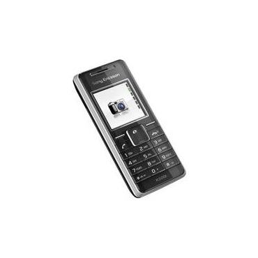 Sony Ericsson K200i Metallic Black Block Handy Bild 1