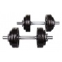 30 kg (2 x 15 kg) Guss Kurzhantel Hantelset 30 mm von Hop-Sport Bild 1