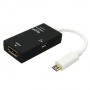 QUMOX @ MyDP Slimport Adapter HDMI HDTV HD Kable schwarz Bild 1