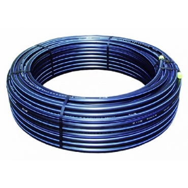 07327002 100 m Ro. PE-HD Rohr silber Bild 1