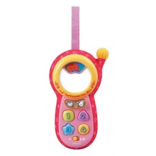 VTech Baby 80 111354 Tierfreunde Kinderhandy, rosa Bild 1