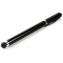 kwmobile Eleganter 2in1 STYLUS mit Kugelschreiber in SCHWARZ Bild 1