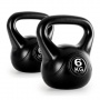 Kettlebell 2er Sets 6-20kg Paar russische Kugel-Gewichte-Hantel von Klarfit Bild 1