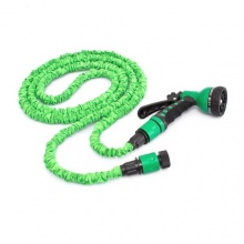 Relaxdays Flexibler Gartenschlauch mit Sprhpistole Grn Bild 1
