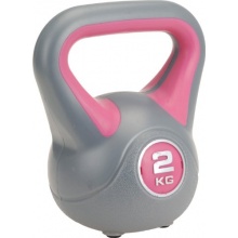  Kettlebell 2kg rosa von PWSports Bild 1
