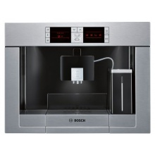 Bosch TCC78K751 Einbau-Kaffeemaschine aus Edelstahl mit SensoFlow System Bild 1
