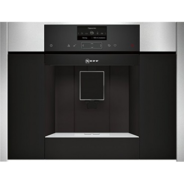 Neff CKS 1561 N Einbau Kaffeemaschine aus Edelstahl mit SensoFlow System Bild 1