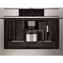 AEG PE4511-M Einbau Kaffeemaschine aus Edelstahl Kompakt Bild 1