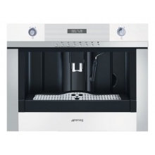 Smeg CMSC45B Einbau Kaffeemaschine Wei Cappuccino Bild 1