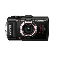 Olympus TG-3 Unterwasserkamera 16 Megapixel mit F2,0 Objektiv schwarz Bild 1