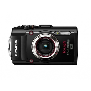 Olympus TG-3 Unterwasserkamera 16 Megapixel mit F2,0 Objektiv schwarz Bild 1