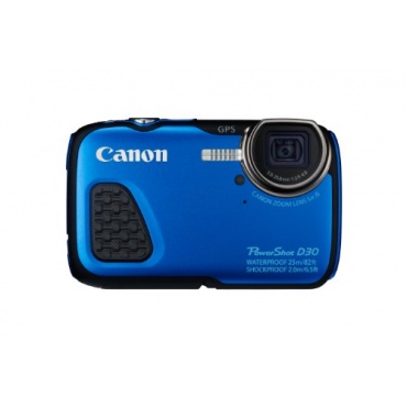 Canon PowerShot D30 Unterwasserkamera 12,1 Megapixel blau Bild 1