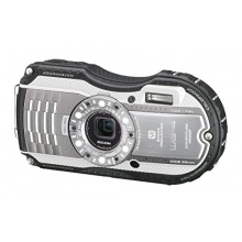 Ricoh WG-4 EU wasserdichte Unterwasserkamera 16 Megapixel silber Bild 1