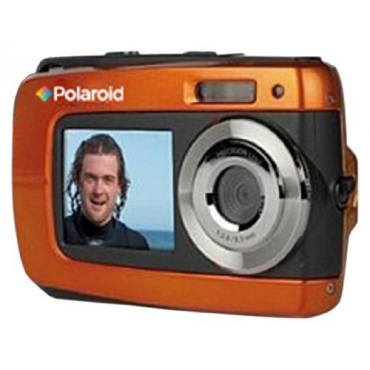 Polaroid IF045 14 Megapixel wasserdichte Kamera orange Bild 1