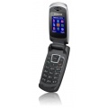 Samsung SGH-C270 white silver Klapphandy Bild 1