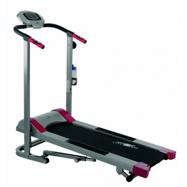 Laufband Runner Pro Magnetic, Silber Schwarz Rot von Christopeit Bild 1