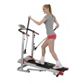 Laufband Runner Pro Walking, Silber Schwarz Rot von Christopeit Bild 1