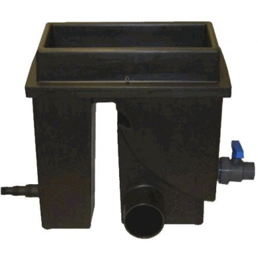 BoFiTec Teichfilter schwarz Spaltsieb,Bogensieb 250 mit Schmutzauslass Bild 1