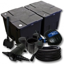 Wiltec Filter Set aus Bio Teichfilter 60000l, UVC Teichklrer mit 18W Bild 1