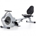 Aquarius 3-in-1 Rudergert Liegeergometer SF-1040, silber grau, SF-1040 von Skandika Bild 1